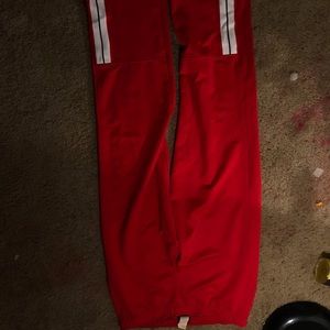 Red sweats